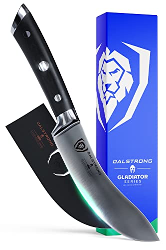 Dalstrong Skinning & Boning Knife - 5.5" - Gladiator Series Elite - Forged German High-Carbon Steel - w/Sheath - NSF Certified