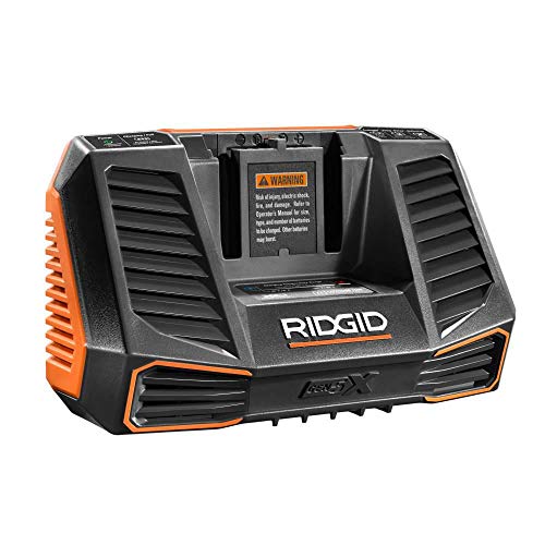RIDGID 18 volt gen5x portable hybrid job site fan R860720 + R840087 battery & R840095 charger
