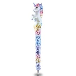 Planet Pens Sparkle Tail Unicorn Novelty Pen - Cute, Unique Kids & Adults Office Supply Ballpoint Pen Fairy Tale Fantasy Writing Pen Instrument For School & Office Desk Decor