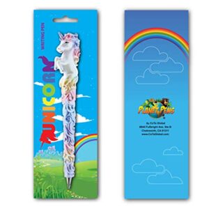 Planet Pens Sparkle Tail Unicorn Novelty Pen - Cute, Unique Kids & Adults Office Supply Ballpoint Pen Fairy Tale Fantasy Writing Pen Instrument For School & Office Desk Decor