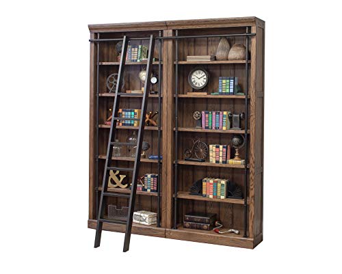 Martin Furniture Avondale 2 Bookcase Wall, Oak