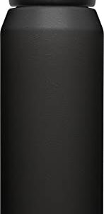 CamelBak eddy+ Water Bottle with Straw 32oz - Insulated Stainless Steel, Black