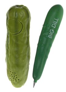 yodelling pickle bundled with a pickle pen