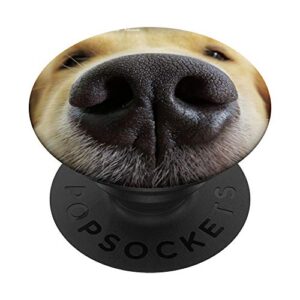 dog owner muzzle snoot christmas golden retriever gift popsockets popgrip: swappable grip for phones & tablets