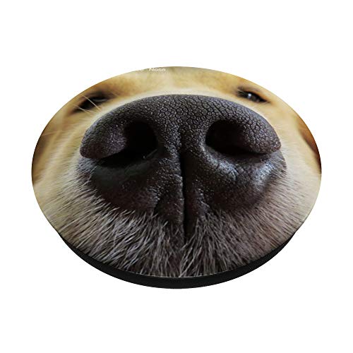 Dog Owner Muzzle Snoot Christmas Golden Retriever Gift PopSockets PopGrip: Swappable Grip for Phones & Tablets