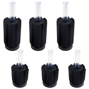 wmycongcong 6 pcs fish tank aquarium soft biochemical sponge filter, 2 sizes