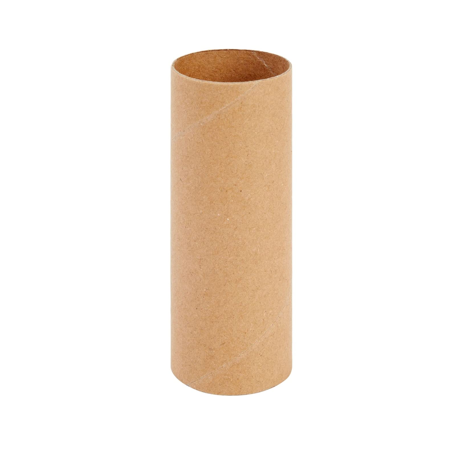 48 Pack Empty Toilet Paper Rolls for Crafts, Brown Cardboard Tubes for DIY, Classrooms, Dioramas (1.6 x 3.9 in)