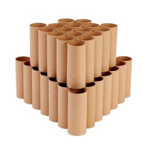 48 Pack Empty Toilet Paper Rolls for Crafts, Brown Cardboard Tubes for DIY, Classrooms, Dioramas (1.6 x 3.9 in)