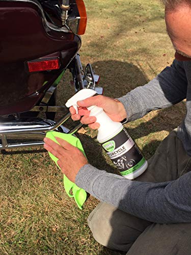 Shine Doctor Motorcycle Cleaner 32 oz. with UV Protection! Cleans Chrome, Wheels, Leather, Vinyl and Removes Grime and Grease.