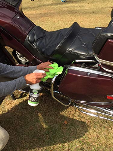 Shine Doctor Motorcycle Cleaner 32 oz. with UV Protection! Cleans Chrome, Wheels, Leather, Vinyl and Removes Grime and Grease.