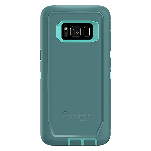 OtterBox Defender Series for Samsung Galaxy S8 Case Only - Bulk Packaging - Aqua Mint Way (Aqua Mint/Mountain Range Green)