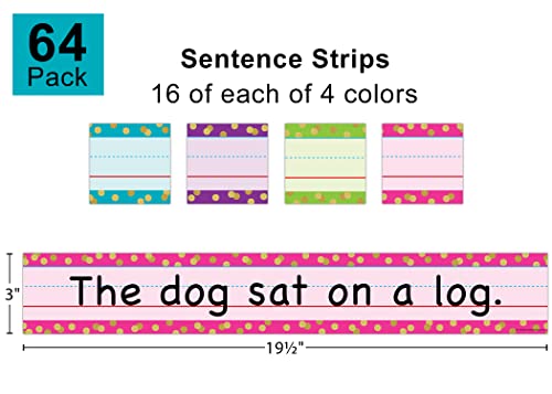 Teacher Created Resources Confetti Sentence Strips