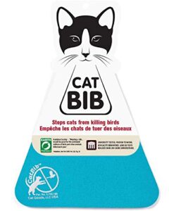 catbib - saves birds, protects cats (small, turquoise)