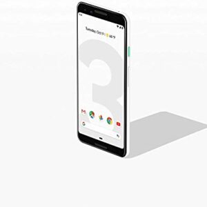 Google Pixel Phone 3-64GB Clearly White (Renewed)