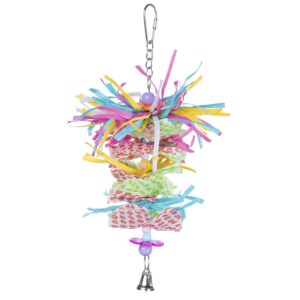 pervue pet products sound & movement miami frost bird toy 62674