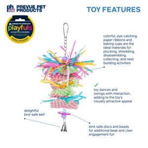 Pervue Pet Products Sound & Movement Miami Frost Bird Toy 62674