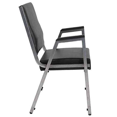 Flash Furniture Vinyl Bariatric Medical Chair, Black (Xu604436701bkvy)