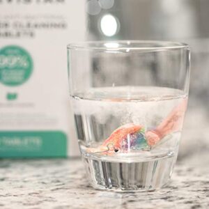 Avistar Retainer & Denture Cleaner Tablets: 150 Denture or Retainer Cleaning Tablets (Perfect For Dentures, Night Guards or Mouth Guards - Mint Flavor, 5 Month Supply)