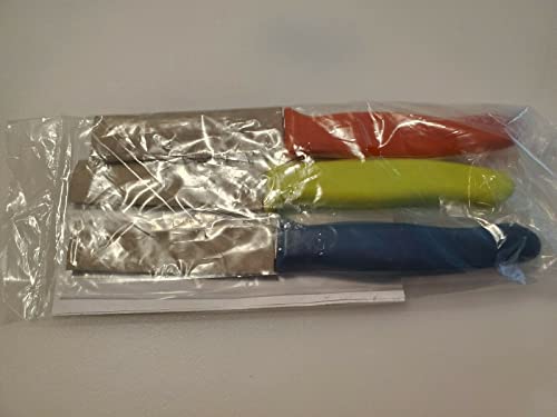 Kitchen Paring Knife Set of 3 - Orange | Blue | Green | Pampered Chef (3)