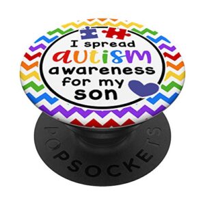 autism pop socket - autism popsocket - awareness for son popsockets popgrip: swappable grip for phones & tablets
