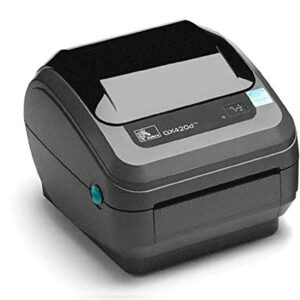 Zebra GX420D 802.11 Wireless WiFi Direct Thermal Label Printer (GX42-202710-000) (Renewed)