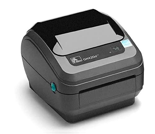 Zebra GX420D 802.11 Wireless WiFi Direct Thermal Label Printer (GX42-202710-000) (Renewed)