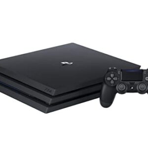 Sony PlayStation 4 Pro w/ Accessories, 1TB HDD, CUH-7215B - Jet Black (Renewed)