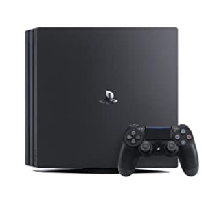 Sony PlayStation 4 Pro w/ Accessories, 1TB HDD, CUH-7215B - Jet Black (Renewed)