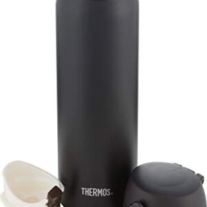 THERMOS Super Light Direct Drink Flask, 470 ml, Matt Black