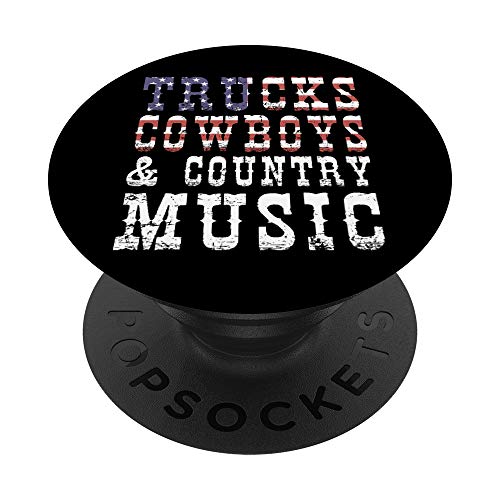 Trucks Cowboys & Country Music Country Girl Designs PopSockets PopGrip: Swappable Grip for Phones & Tablets