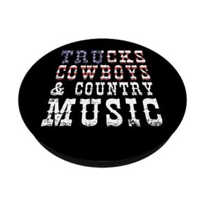 Trucks Cowboys & Country Music Country Girl Designs PopSockets PopGrip: Swappable Grip for Phones & Tablets