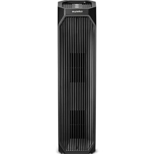 eureka instant clear 26' nea120 purifier 3-in-1 true hepa air cleaner with carbon activated filter and uv led, for allergies, pollen, pets, odors, smoke, dust, black