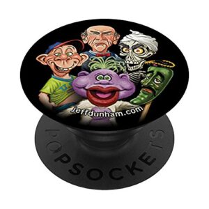 jeff dunham: bubba j, peanut, walter, achmed, jose popsocket popsockets popgrip: swappable grip for phones & tablets