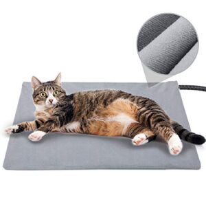 pet heating pad for cat dog,soft electric blanket auto temperature control waterproof indoor,house heater animal bed warmer heated floor mat,whelping supply for pregnant new born pet