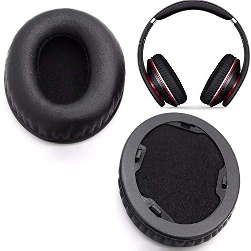 Studio 1 Replacement Earpads Ear Pad Cushion Cover Fit for Monster Beats by Dr.Dre Studio 1.0 (1st Generation) Wired and Studio1.0 Wireless Headphones(Black)