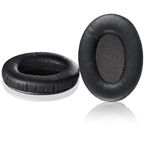 Studio 1 Replacement Earpads Ear Pad Cushion Cover Fit for Monster Beats by Dr.Dre Studio 1.0 (1st Generation) Wired and Studio1.0 Wireless Headphones(Black)