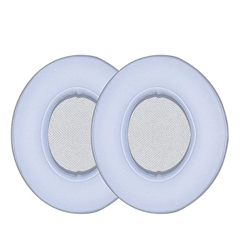 Studio 3.0 Replacement Earpads Studio 2.0 Ear Pad Cushion Cover Compatible with Monster Beats by Dr.Dre Studio2.0 Studio3 Wired Wireless Headphones(White)