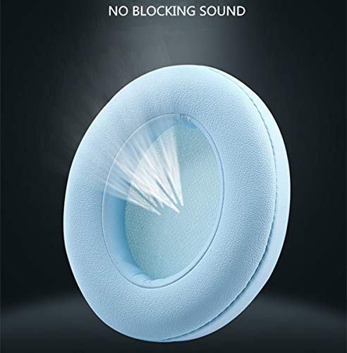 Studio 3.0 Replacement Earpads Studio 2.0 Ear Pad Cushion Cover Compatible with Monster Beats by Dr.Dre Studio2.0 Studio3 Wired Wireless Headphones(White)