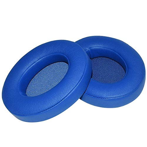 Replacement Earpads Ear Pad Cushion Cover Fit for Monster Beats by Dr.Dre Studio 2.0 Studio 3.0 Wired Wireless Headphones (Blue)