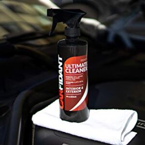 Carfidant Ultimate Car Interior Cleaner - Automotive Interior & Exterior Cleaner All Purpose Cleaner for Car Carpet Upholstery Leather Vinyl Cloth Plastic Seats Trim Engine Mats - Universal Car Cleaning Kit