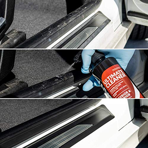 Carfidant Ultimate Car Interior Cleaner - Automotive Interior & Exterior Cleaner All Purpose Cleaner for Car Carpet Upholstery Leather Vinyl Cloth Plastic Seats Trim Engine Mats - Universal Car Cleaning Kit