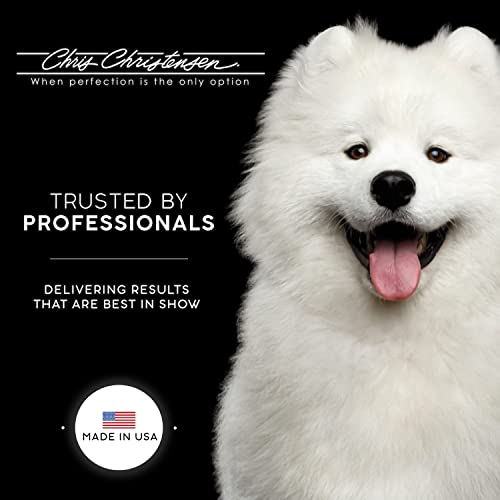 Chris Christensen Ice on Ice Detangling Dog Conditioner, Groom Like a Professional, Dematts, Moisturizes, Creates Long Lasting Silkiness, All Coat Types, Made in USA, 16oz
