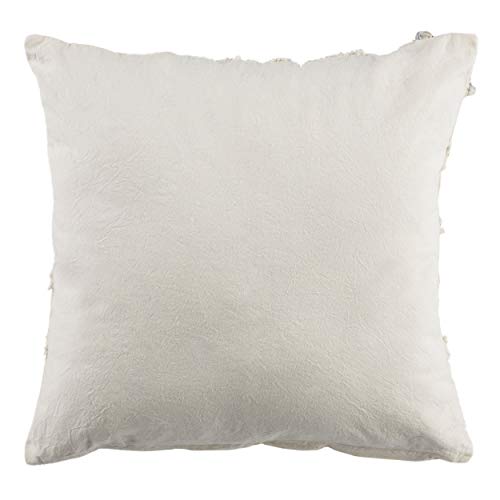 Safavieh Home Collection Daphne White 20 x 20-inch Decorative Accent Pillow