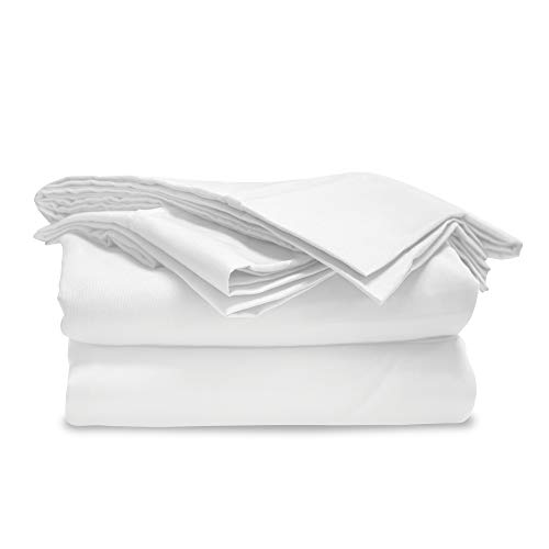 SensorPEDIC Sheet Set, King, White