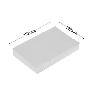 Liwute 4x6 Inches Photo Paper Both Sides 157gsm For Laser Printer, 100sheets Laser Printing Coated Paper