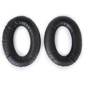 replacement earpads memory foam ear cushion cover fit for bose around ear ae1 & triport 1 tp-1 headphones (black)