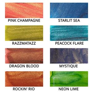 New Diamine 50ml Shimmer Ink Bottle (Dragon Blood)