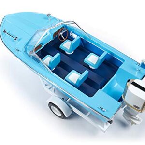 C.P.M. Round2 MPC 883/12 Vintage Hydro-Vee Power Boat Plastic Kit 1:18 Scale 10.5 inches