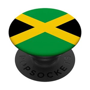jamaican flag jamaica popsockets popgrip: swappable grip for phones & tablets