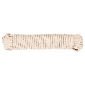 west coast paracord 7/32 inch thickness evandale cotton clothesline - 50 feet hank - all-purpose laundry cord - drying rope